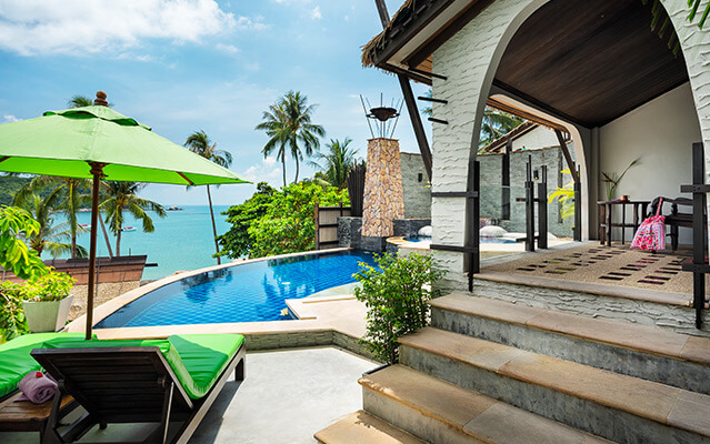 pool villas cover